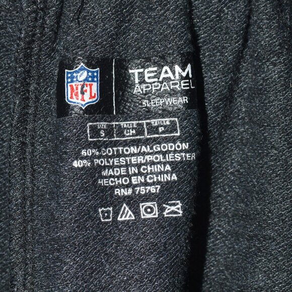 Womens NFL Vikings Grey Sweatpants Size S (60% cotton/40% polyester) - Picture 3 of 3